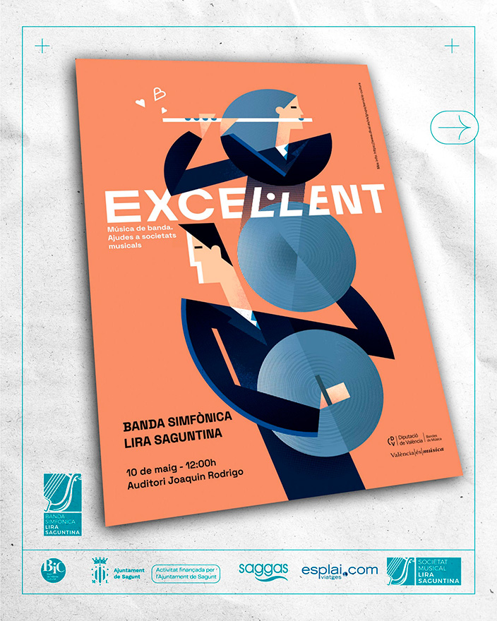 Música: 'Excel·lent', por la Banda Sinfónica de la Lira Saguntina