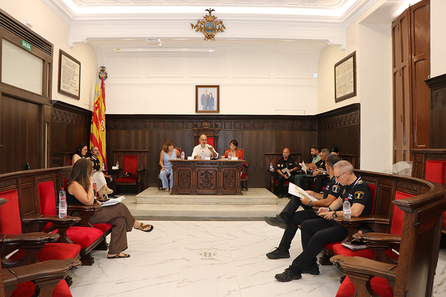 La Junta Local de Seguretat es reunix per a coordinar el dispositiu de les festes patronals