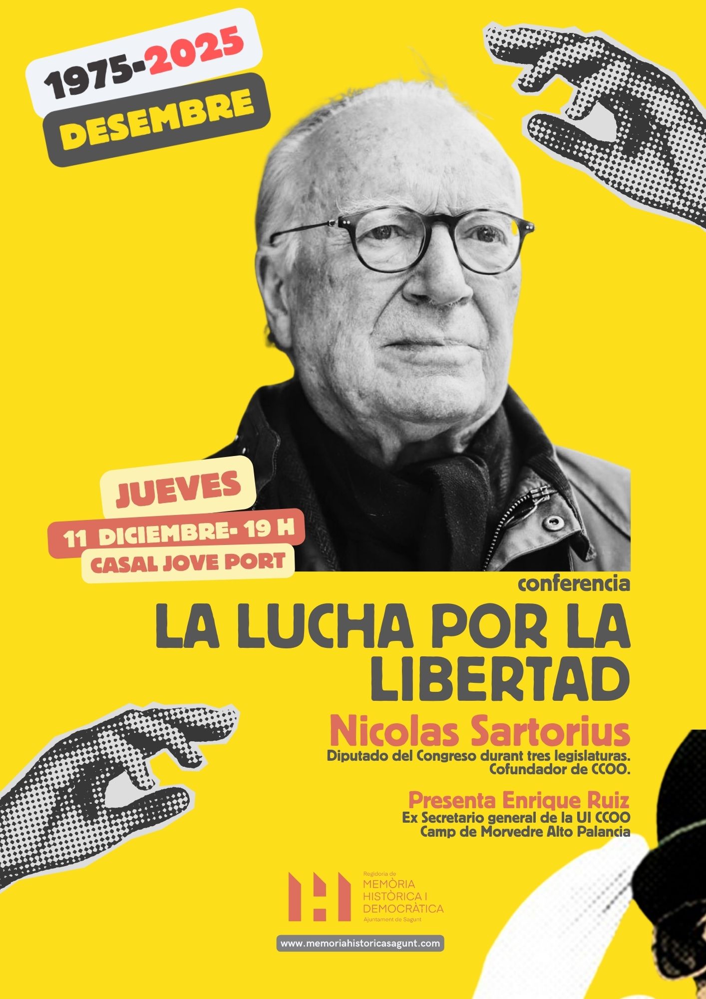 Conferencia 'La lucha por la libertad'
