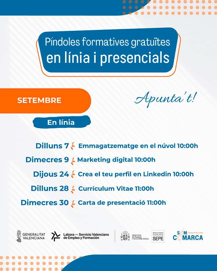 Accions formatives per a millorar competències laborals