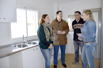 El Ayuntamiento de Sagunto finalizará próximamente las obras de rehabilitación de las viviendas sociales incluidas en el II Plan de Empleo