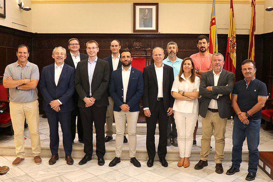 El Grup Volkswagen presenta davant els grups polítics de la Corporació municipal de Sagunt el projecte de la futura gigafactoria de bateries