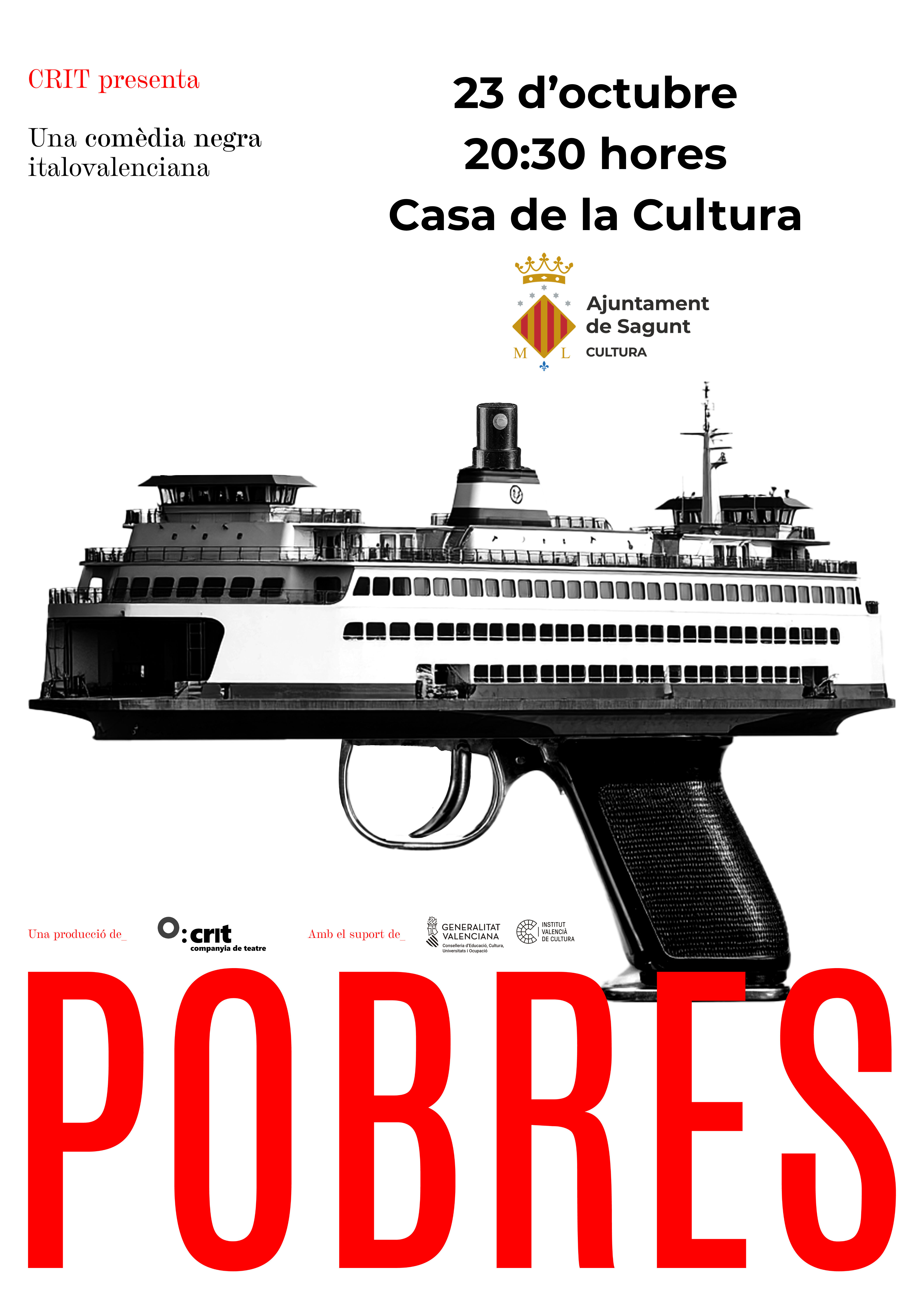 Teatre 'Pobres', de la companyia Crit
