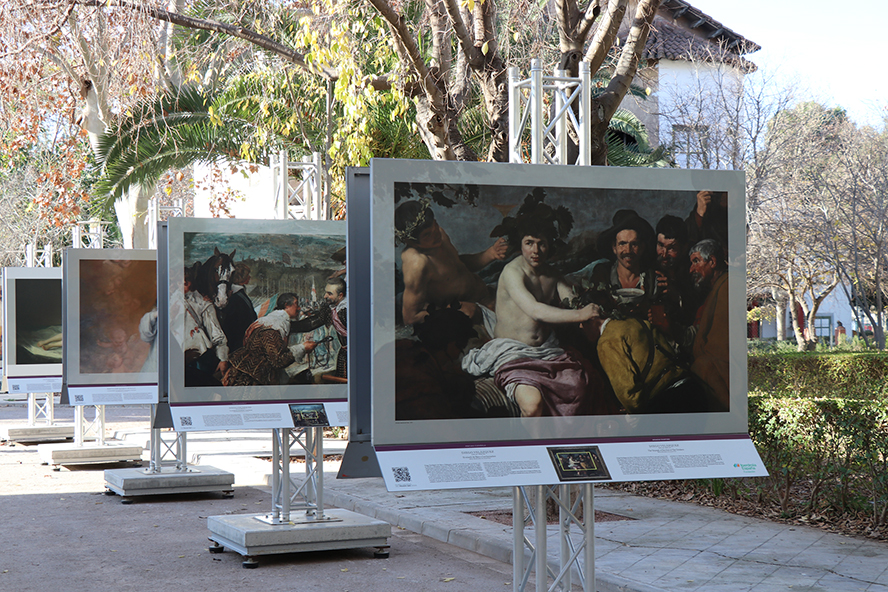 La exposición al aire libre 'El Prado en las calles' se podrá visitar hasta el 9 de febrero en Puerto de Sagunto