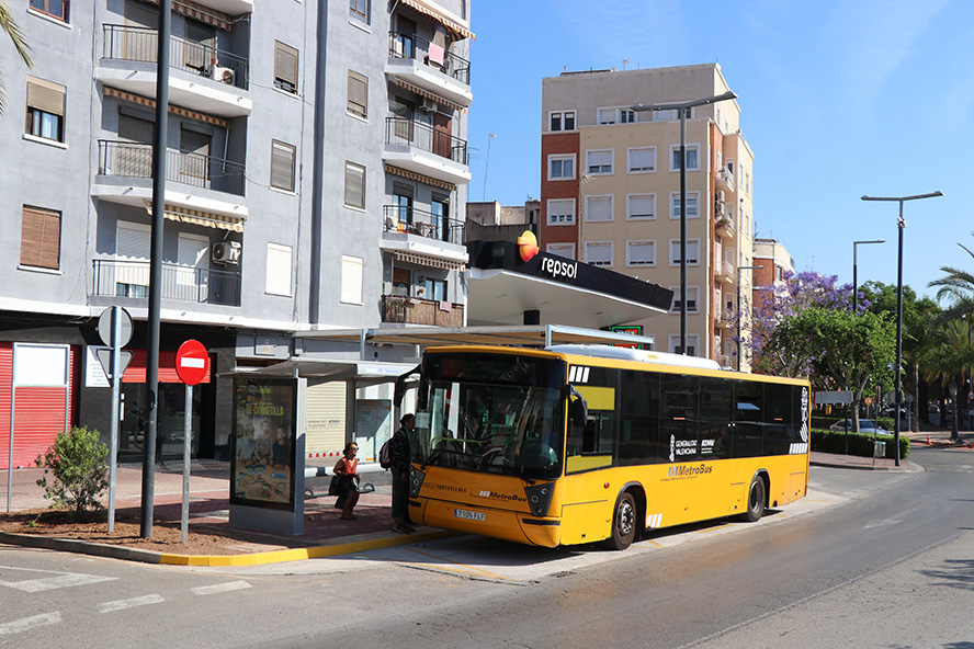 Sagunto finaliza las obras del nuevo intercambiador modal junto a la estación de Renfe para reforzar la movilidad sostenible