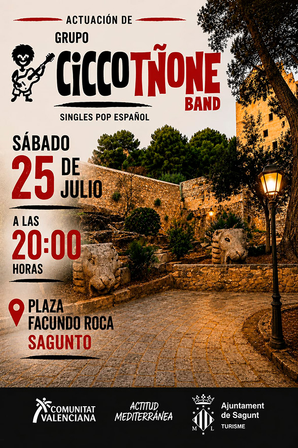 Sopa a Ciutat Vella, amb CiccoTñone Band