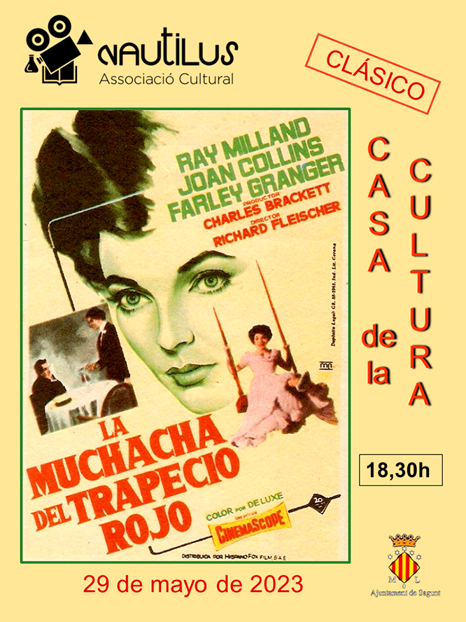 Nautilus programa una sessió de cinema clàssic amb 'La muchacha del trapecio rojo'