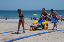 La platja d’Almardà necessita la col·laboració de la ciutadania per a guanyar el certamen nacional “La Playa Accesible de los Fans”